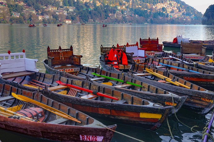 Boating in Nainital Lake