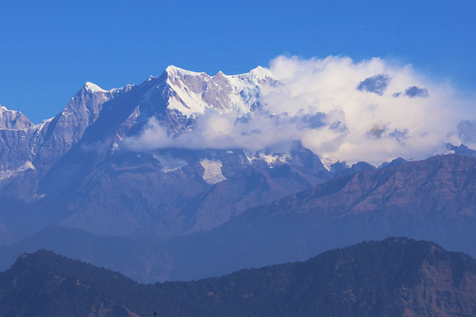 Chaukhamba-Mountain