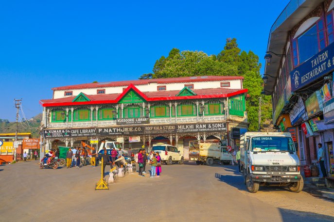 Library Chowk Mussoorie