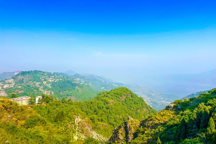 Mountains in Mussoorie