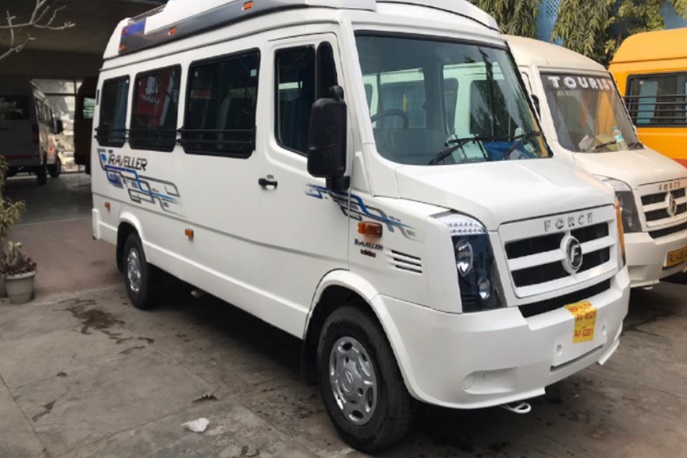 14 Seater Tempo Traveller of Maa Shiv Tour N Travel