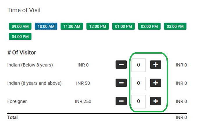 Rashtrapati Tapovan Online Ticket