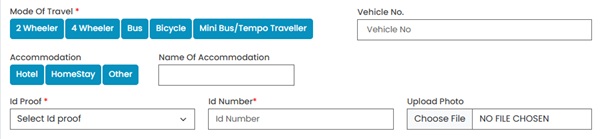Mussoorie Registration Travel Mode Details image