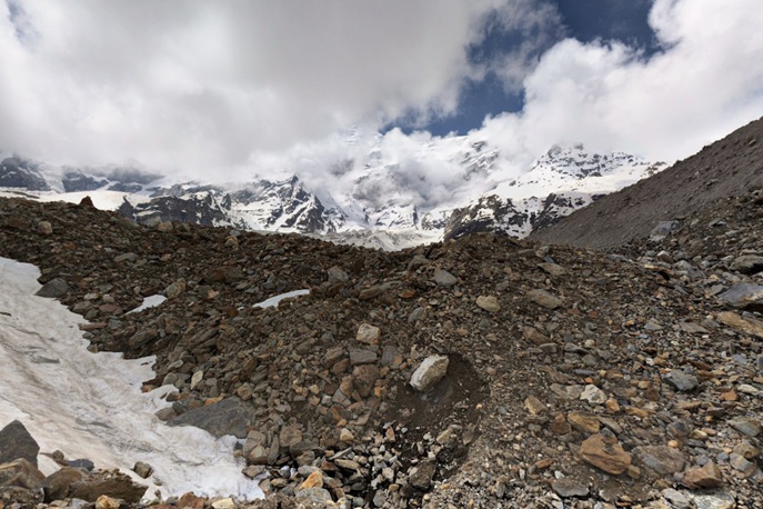 Satopanth Lake Glacier View