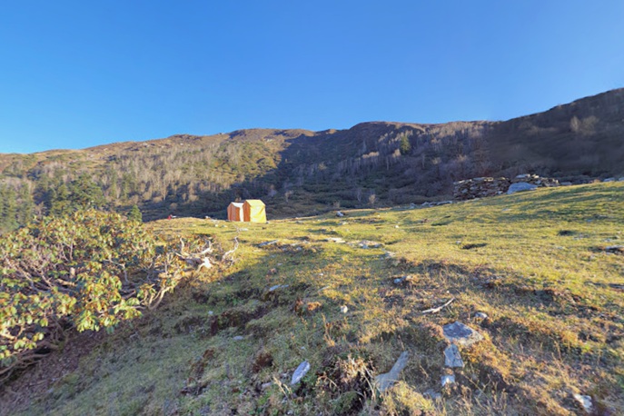 Phulara Ridge campsite