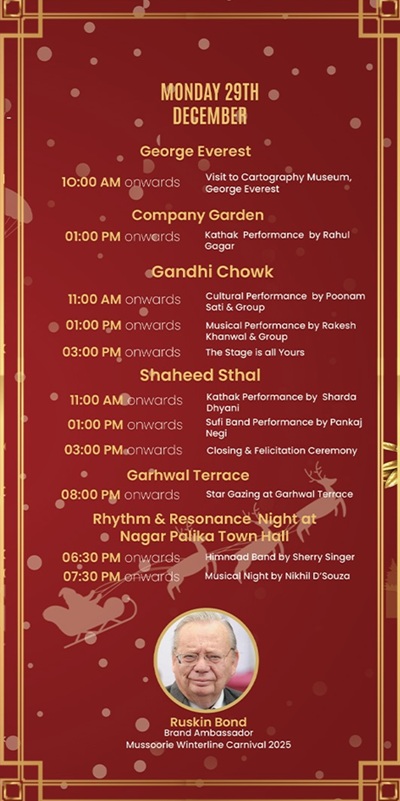 Mussoorie Winter 2025 Event