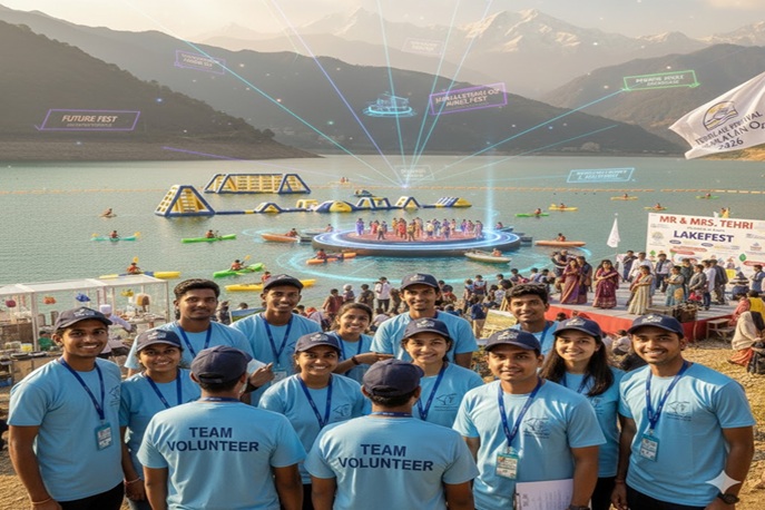 Tehri Lake Festival Volunteer