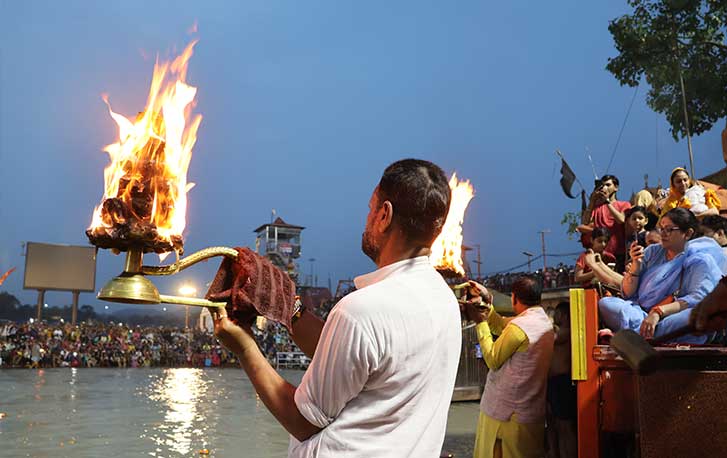 गंगा घाट आरती हरिद्वार 