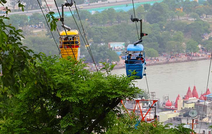 मनसा देवी मंदिर रोपवे 